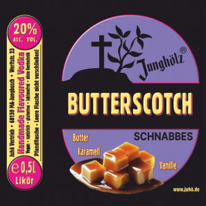 Butterscotch Schnabbes-Etikett
