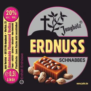 Erdnuss Schnabbes-Etikett