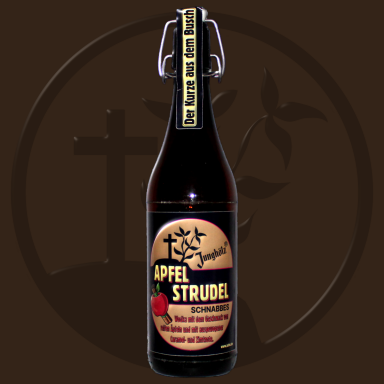 Bügelflasche mit APFELSTRUDEL-SCHNABBES