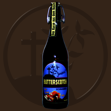 Bügelflasche mit BUTTERSHOT-Schnabbes