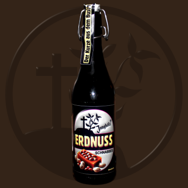 Bügelflasche mit ERDNUSS-Schnabbes