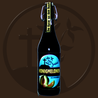 Bügelflasche mit HONIGMELONEN-Schnabbes