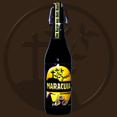 Bügelflasche mit MARACUJA-Schnabbes