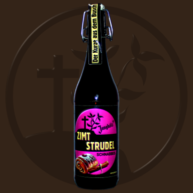 Bügelflasche mit ZIMTSTRUDEL-Schnabbes